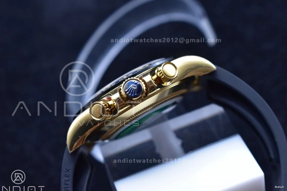 on Rubber Best SA4130 Strap 1:1 Dial Lume Daytona Oysterflex Edition YG 116518 BTF 0422